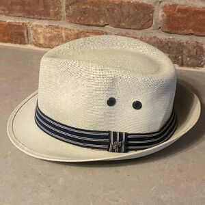 Gonzalez light gray with navy blue and light gray bsnd.